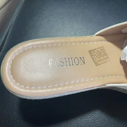 Fashion White Wedge Sandals Size 42/10US