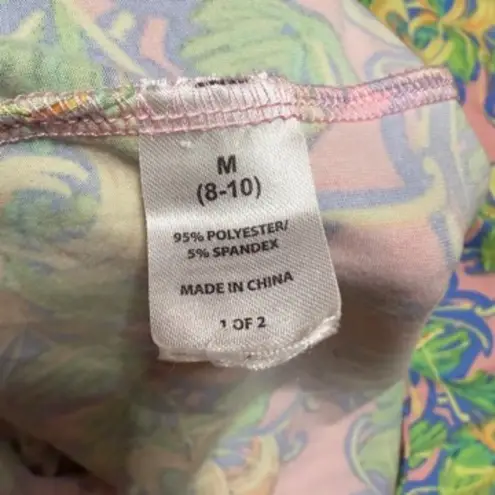 Lauren James  Pink Floral Button Up Pajama Top Women's Medium