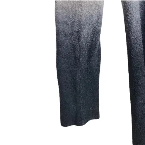 Barefoot Dreams Black & Tan Ombre Cozychic Lite Calypso Wrap Waterfall Cardigan