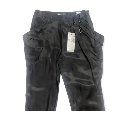 Only Luxury Edge Collection Bob Loose Tapered Satin Pant