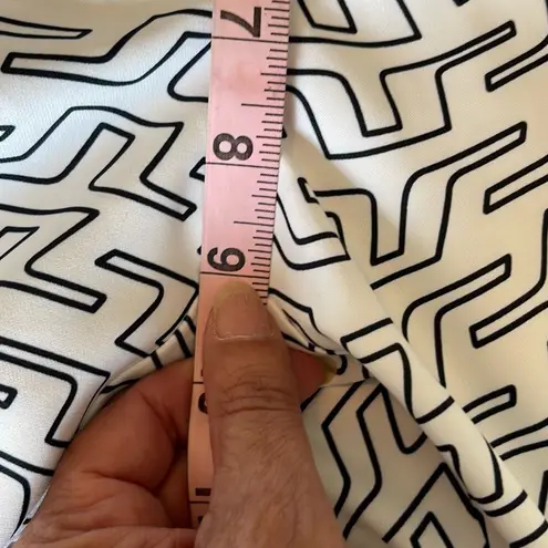 J. Lindeberg Womens Micro High Stretch Pia Golf Trouser Black White Size 26 NWT