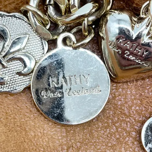 Kathy Van Zeeland VTG Shoulder Bag Y2K Glam Rock Retro Statement Hobo Studded