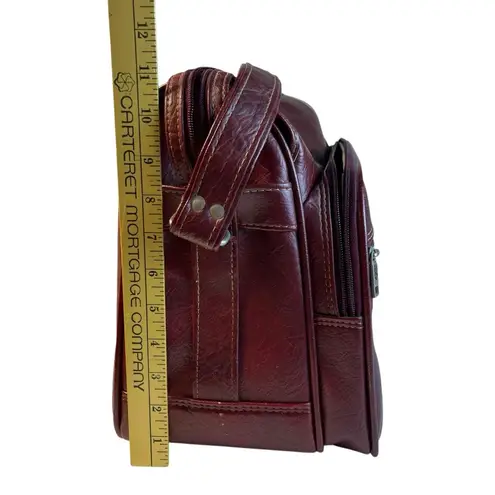 Samsonite Silhouette II Burgundy Travel Shoulder Bag Carry On Vintage Luggage