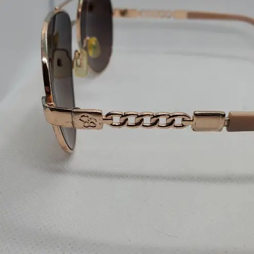 Jessica Simpson  Pink & Gold Aviator Sunglasses