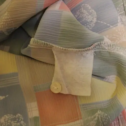 Allison Daley Vintage Cottagecore Patchwork Blouse