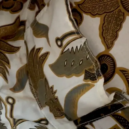 Brown Boho Round Rattan Bag