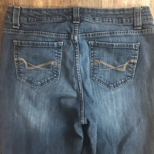 Nine West  Classic Rise Bootcut jeans Jr size 11 (short)