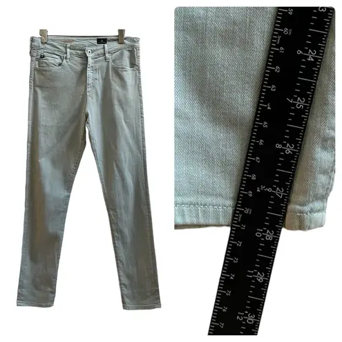 AG Adriano Goldschmied  The Farrah High Rise Skinny Crop Jean Size 31 Long Tall