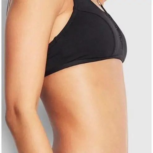 Seafolly New. 3 snap black scoop bikini set. Size USA 6. Retails $174 - Image 13