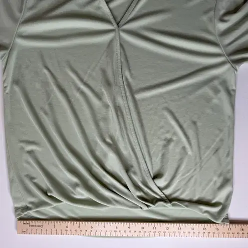 Anthropologie Saturday Sunday Womens Short Sleeve Top Sage Green Sz XS Soft