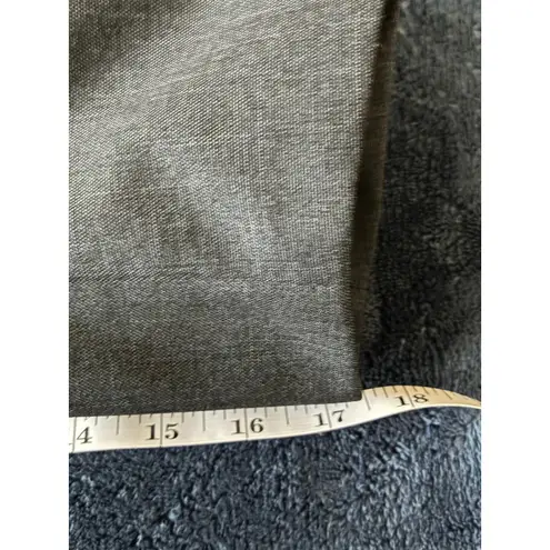 Emily Womens Blazer Jacket Dark Gray One Button Office Career Size 8