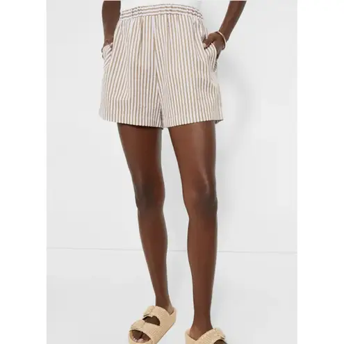 Tuckernuck Pomander Place Lilac Stripe Nova Short Size XL Tan