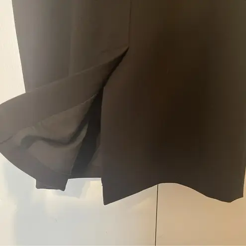 Tuckernuck NWT Black Off the Shoulder Alva Midi Sheath Dress Size 4 Formal Chic