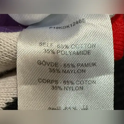 Opening Ceremony Destination Hand Knit Crewneck Printed Sweater Size XS $350