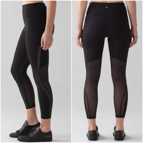 Revitalize Tight in Black Long Lululemon Leggings Size 2