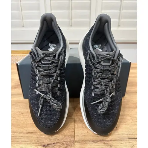 Rabbit Women's Dream Chaser Running Shoe Black Knit Size 9 NIB Neutral Cushioned - Image 7