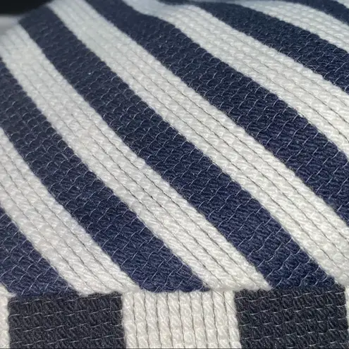 WHIT Textured Asymmetrical Striped Skirt Size 4 White