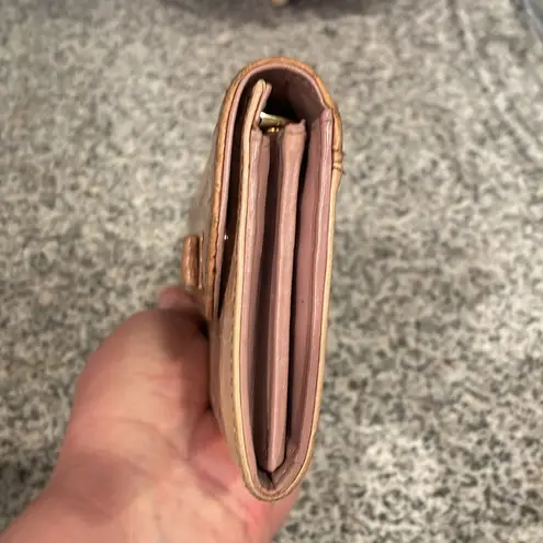 Miu Miu Croc Embossed Leather Wallet with bow