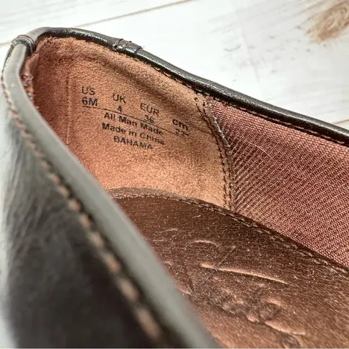 Life Stride Soft System Bahama Dark Brown Faux Alligator Block Heel Loafers