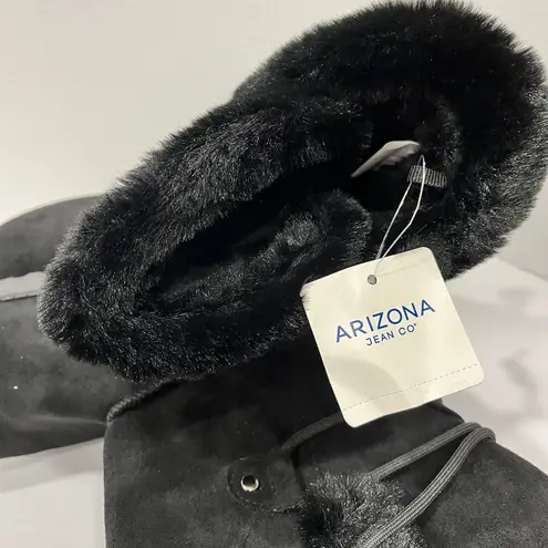 Arizona Jeans Arizona Jean Co Womens Shawner Flat Heel Winter Boots. Size 9. Color: Black
