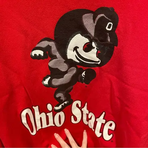 Vintage 90s soft cozy oversized OSU Buckeyes The Ohio State brutus sweatshirt Red Size XL