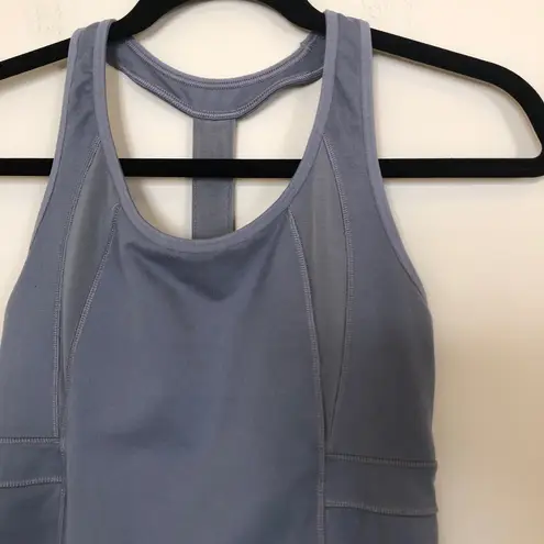 Athleta  Workout Racerback Tank Top with Built-In Bra