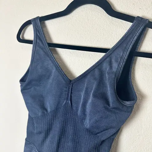 All In Motion Corset Detail Onesie Jumpsuit Size Small Charcoal