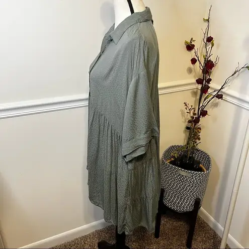 Lovestitch Smooth Sailing Button Up Tunic M