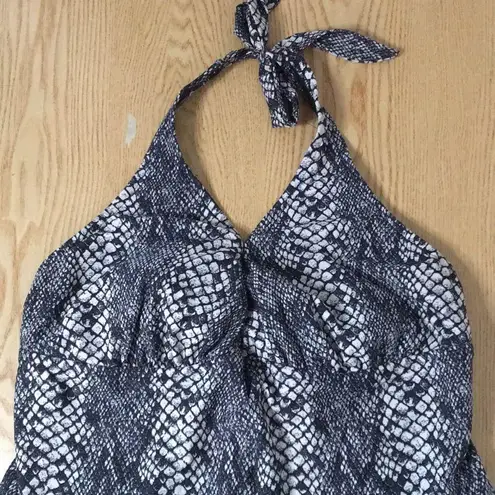 Catalina Bin 9 Womens Snake Print size 2X(18W-20W) 1 piece swimsuit