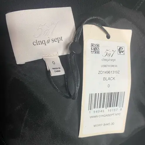 Cinq à Sept
Lisbeth Black Square Neck Ruched Bodycon Dress
Size 0 (BNWTO)