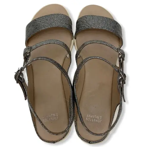 Johnston & Murphy Pewter CLARA Sandal