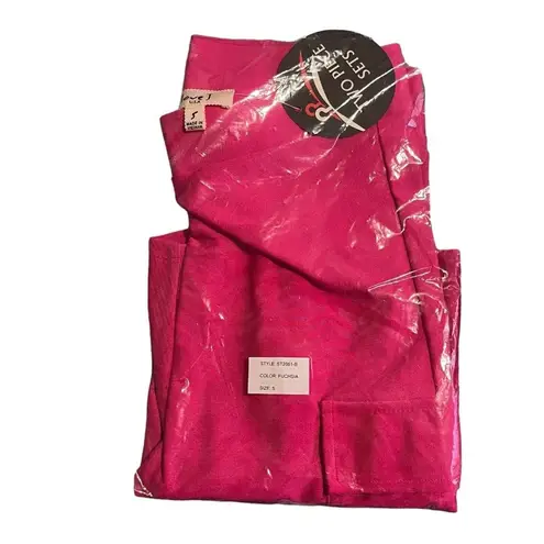 Love j Top And Short Set Womens Size Small Pink Silky Halter Stretch Shorts NEW