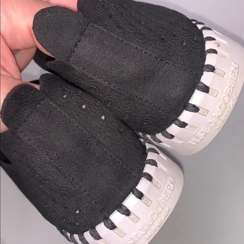 Ilse Jacobsen Perforated Lightweight Comfy Black Slip