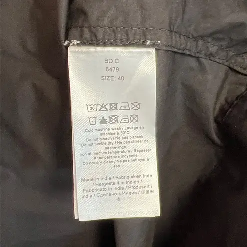 Ganni ruched ribbon-back dress Size: euro 40/us 8