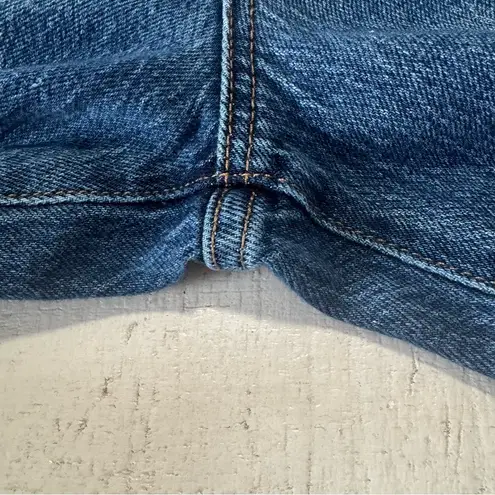 Evereve Ever Vintage Barrel Jean size 29 Dark Blue Denim Ankle Length