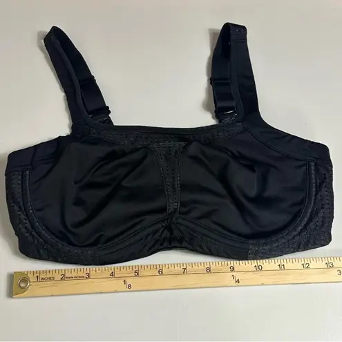 Soma Women's Sport Max Impact Underwire Sports Bra Black Size 36D