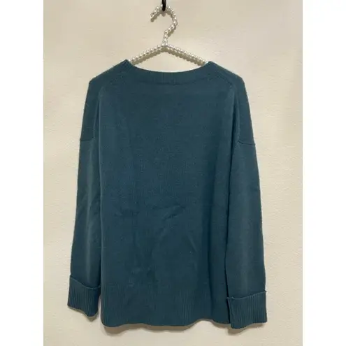 360 Cashmere  Sweater Size XS Green Quiet Luxury Minimalist Capsule Pullover Knit