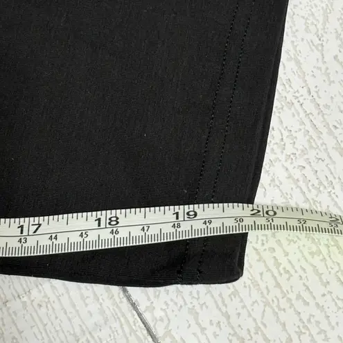 iLoveSia Raspberry Pink and Black Capri Leggings XL NWT