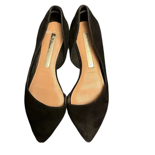 Audrey Brooke Pointed Toe Flats with Cutout