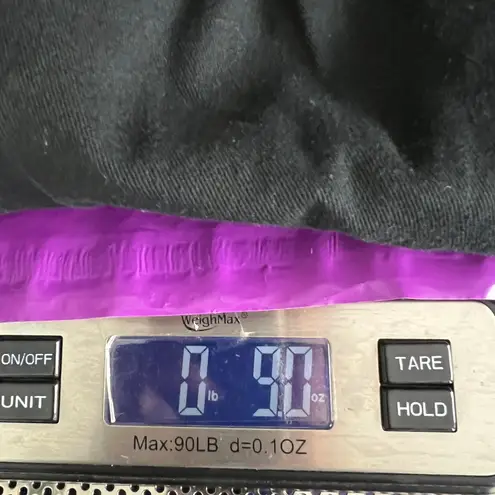 RD Style High Waisted Black Denim Skirt Size Medium