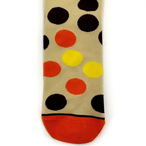 Odd Sox Reese’s Pieces Peanut Butter Candy Crew Socks Mens Womens Polka Dot Gift Tan