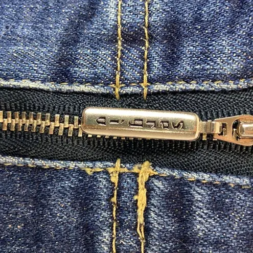 Sergio Valente Designer Denim Low Rise '90s Zipper Only Fly Bootcut Jeans Sz 30 Blue