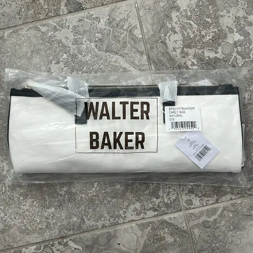 Walter Baker NWT Carly Bag, Canvas Vegan Leather Tote, New w/Tag Retail $198