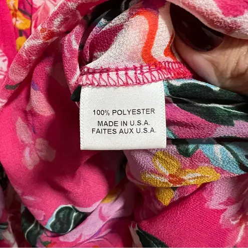 MISA Los Angeles Lilian Dress In Rose Garden Pink Floral Print