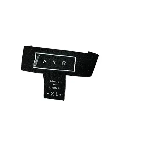 AYR Tank Top Sleeveless Dress Striped Linen Size XL