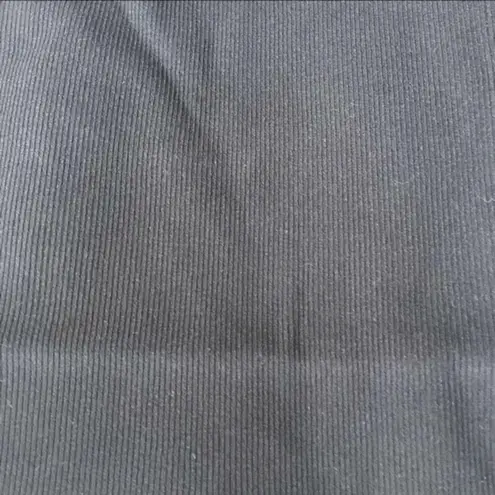 525 America black Assymetrical ribbed tank Size Large