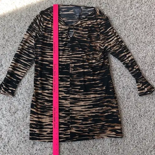 Lysse š keyhole animal print tunic top