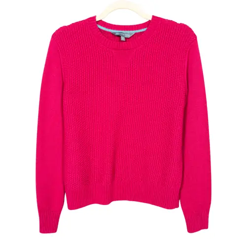 Title Nine Dark Pink Breakthrough Crew Neck Sweater Long Sleeve Women's Medium