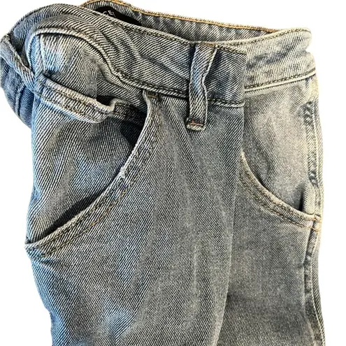 Sincerely Jules Cargo Mid Rise Light/Medium Wash Jeans Sz 3/26