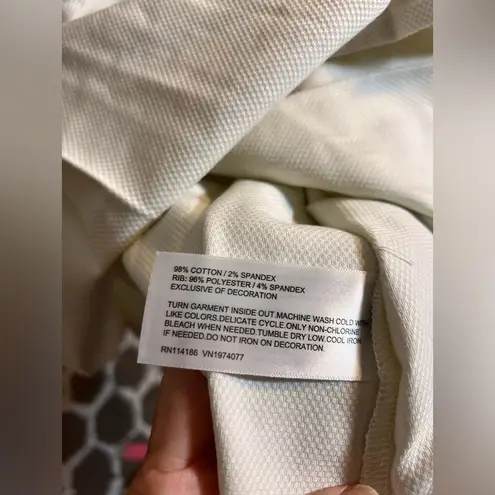 Prince Tennis Dress White and Green Mini athletic tennis prep pickleball summer Size M